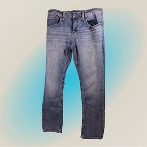 BKE Jake Mens Straight Leg Jeans Blue Denim 36x32 Western Work Cowboy Outdoor